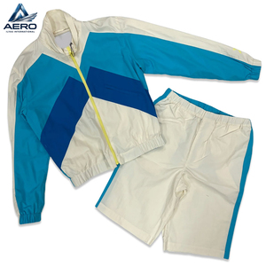 Casual Hip-Hop Newest Easy To Wear Machine Washable Best Supplier Wholesale Rate Comfortable Windbreaker Short <b>Sets</b> - Product Image 1