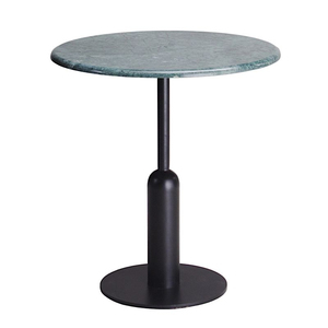 Table d'appoint en aluminium coulé finition noire antique pour la maison, l'hôtel, le salon, meubles décoratifs, table d'angle - Product Image 5