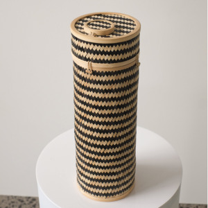 Urne funéraire écologique pour animaux de compagnie, prix compétitif, urnes en bambou tressé naturel faites à la main pour animaux de compagnie - Product Image 6