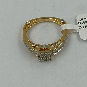 Elegante Anillo de Cóctel de Diamantes en Oro Rosa para Mujer, Joyería Fina, Anillo de Compromiso y Boda para Mujer, Venta al por Mayor, Exportación, OEM, Regalo - Product Image 6