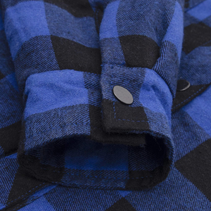 Sweat-shirts en flanelle bleu hiver pour hommes, 100% coton, respirants, vente en gros, prix bas - Product Image 5