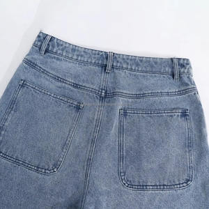 Pakistan OEM Fitted Denim <b>Shorts</b> for <b>Men</b> Supplier <b>Tailored</b> for Street Style Summer Comfort and Gym wear Lifestyle Latest Design - Product Image 4