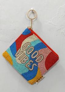 Set de Monederos Artesanales con Cuentas, Coloridos y Modernos, con Patrones de Dulces, Bordados, Frases Divertidas, Flores, Bebidas, Animales e Iconos, con Cierre - Product Image 5