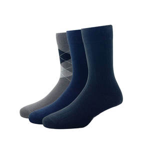 Calcetines Deportivos de Compresión de Alta Calidad, Color Azul, con Logotipo Personalizado, para Ciclismo, Baloncesto, Gimnasio, Calcetines de Tubo Gruesos y Súper Elásticos para Hombre - Product Image 2