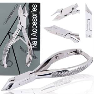 Cortauñas Profesional Quirúrgico MORJE de Acero Inoxidable con Cuchilla Curva y Abertura de Mandíbula Ancha para Uñas Gruesas, Uso en Adultos - Product Image 6