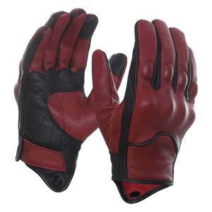 Full Gauntlet Motorcycle Gloves for Ultimate Protection Abrasion Resistance UV Protection Leather Winter Motorcycle Gloves - Product Image 4