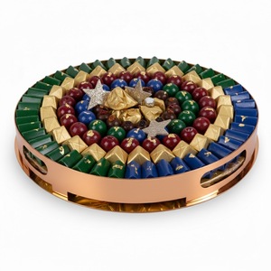 Attractive Design Metal Chocolate Tray Wholesale Dessert Serving Platter For Wedding <b>Party</b> Home Decoration Dessert Display - Product Image 2