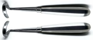 Doyen-elevador de costilla de punto de seguridad, herramienta Dental de 7 pulgadas, derecha e izquierda, cuchilla curva quirúrgica, 3,2 cm, Juego de 2 instrumentos - Product Image 2