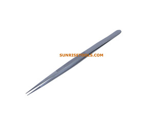 SUNTOOLS/STIPL Stainless Steel Irregular American Type Tweezers Jewelry <b>Pick</b> <b>up</b> <b>Tool</b> - Product Image 2