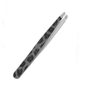 Pinzas de Precisión para Cejas, Inclinadas, de Acero Inoxidable, Herramienta de Belleza para Depilación, Pinzas Profesionales para Depilación - Product Image 1