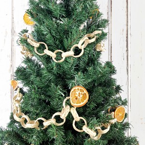 Guirnalda navideña hecha de ratán, decoraciones ecológicas para las fiestas, guirnaldas de Navidad a precio económico. - Product Image 3