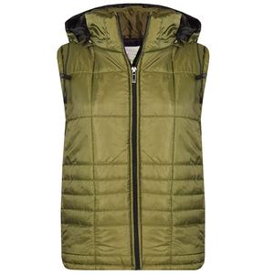 Venta al por mayor personalizado ligero sin mangas chaleco acolchado para hombres transpirable a prueba de viento al aire libre trabajo chaleco acolchado capucha Casual - Product Image 5