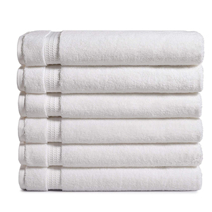 Juego de Toallas de Algodón Gris Sólido, Rectangulares, Lisas, Teñidas, para Playa, Tejidas, Suaves, Absorbentes, de Secado Rápido, para Baño - Product Image 2