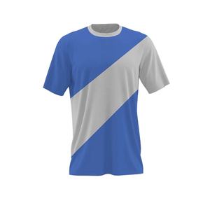 Camiseta de manga corta de punto sólido de diseño personalizado de alta calidad para hombre con características antiarrugas y de secado rápido - Product Image 1