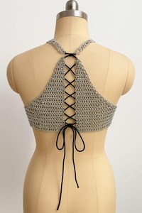 <b>Silver</b> Plated Stainless Steel Chainmail <b>Top</b> Irregular Fashion Armor Wear for <b>Women</b> Modern Antique Custom Logo - Product Image 4