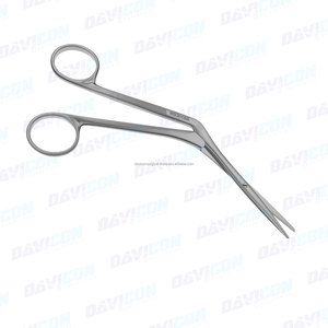Chevalier manuel 6 3/4 po. Ciseaux nasaux en acier et inoxydable avec instrument chirurgical à base coudée en plastique - Product Image 5