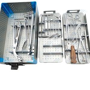 Instrumentos Quirúrgicos Manuales de Acero Inoxidable de Alta Calidad, Kit de Instrumentos Veterinarios con Placa de Bloqueo de 3.2mm y 4.0mm, Dispositivos Médicos - Product Image 1