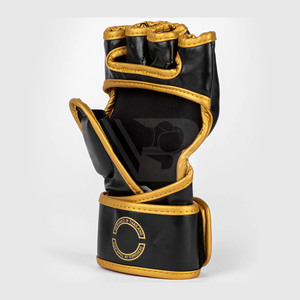 Gants de MMA demi-doigts en cuir PU pour hommes, personnalisés, respirants, légers, meilleur prix, fabriqués au Pakistan pour les arts martiaux et la boxe - Product Image 2