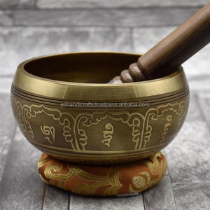 Cuenco de Canto Profesional de Bronce para Terapia de Sonido y Bienestar Emocional - Product Image 5