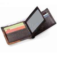 Dompet Kulit Asli Dompet Kulit Elegan Dengan Kantong Uang, Penutup Aman, dan Desain Ringkas Ramah Perjalanan