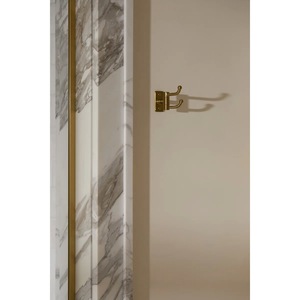 Porte-manteau mural décoratif vintage en métal à double crochets, robuste, pour manteaux, chapeaux et clés - Product Image 2