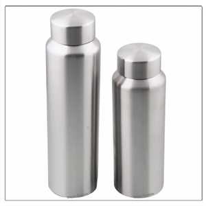 Ergonomic Stainless Steel Sports Water Bottle with Integrated Carry Handle Leakproof Reusable Metal <b>Flask</b> for Fitness Cycling - Product Image 5