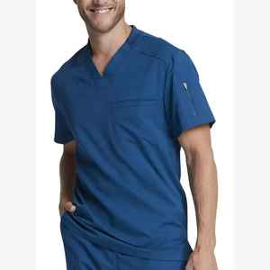 Conjunto de Uniforme Hospitalario Unisex Ligero de Algodón, Diseño Personalizado, Pijamas Quirúrgicas con Bolsillos, Satén Elegante con Detección de Agujas, ¡Gran Venta! - Product Image 1