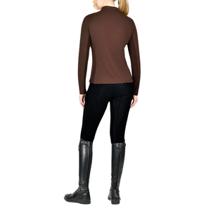 Camisa de equitación para mujer, nueva, al por mayor, para competición, manga larga, hombros caídos - Product Image 2