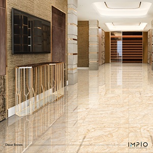 Carreaux de sol en porcelaine polis effet marbre brillant 600x600mm, style moderne, très demandés - Product Image 5