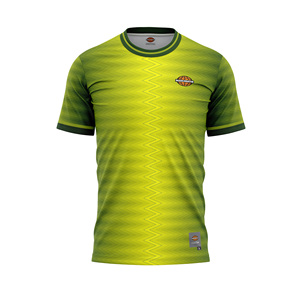 เสื้อกีฬาสั้นพิมพ์ลายแบบซับลิเมชั่นสั่งทำได้ตามต้องการ รุ่น MADE4MATCH ทันสมัย น้ำหนักเบา ผลิตจากผ้าโพลีเอสเตอร์ 100% แห้งเร็ว ขายส่ง พร้อมสกรีนชื่อทีม - Product Image 1