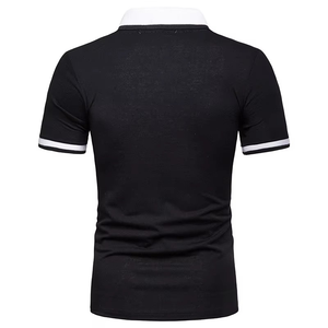 เสื้อเชิ้ตแขนสั้นผู้ชายผ้าสแปนเด็กซ์/คอตตอน ดีไซน์ใหม่ ขายดี มีกระเป๋า  รับสกรีนโลโก้ - Product Image 4