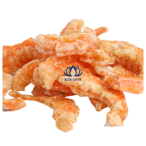 กุ้งแห้งรสเค็มบลูโลตัส ยอดขายดีที่สุด บรรจุภัณฑ์สุญญากาศ ขนาดเล็ก จับได้อย่างยั่งยืน โปรตีนสูง เพิ่มรสชาติแบบอูมามิธรรมชาติสำหรับอาหาร - Product Image 1
