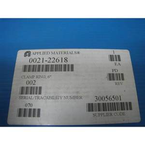 แหวนรัด NEW AMAT 0021-22618 ขนาด 6 นิ้ว - อุปกรณ์และอะไหล่เซมิคอนดักเตอร์ระดับโลกที่เชื่อถือได้ - Product Image 4