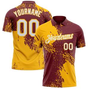 Camiseta de Béisbol Personalizada para Hombre, Impresión Sublimada, Transpirable, de Poliéster, Manga Corta, Cuello Camisero, Ropa de Equipo, Talla Adulto - Product Image 1