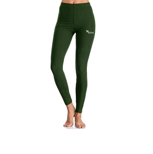 Leggings basiques doux et moelleux pour femmes, en couleurs unies, avec bordure brossée à la cheville, personnalisables - Product Image 1
