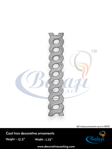 อะไหล่ประตูรั้วเหล็กหล่อสำหรับงานหนัก ยี่ห้อ Balaji Metals รุ่น BM-253 ขึ้นรูปด้วยทราย ฉีดพ่นด้วยแรงดันสูง ประกอบง่าย - Product Image 3