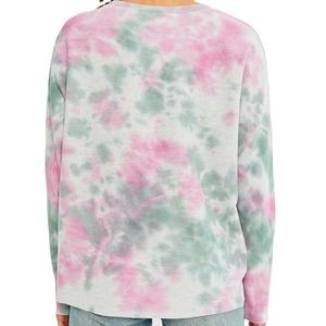 Sweatshirts Tie Dye pour Femmes Sweatshirts Casual à Motif Uni Sweatshirts à Capuche pour Femmes Sweatshirts Tricotés pour Femmes - Product Image 3