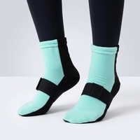 Chaussettes Réutilisables de Thérapie Chaud/Froid, Enveloppement de Gel Glacé pour les Pieds, Soulagement des Gonflements et des Douleurs Plantaires, Thérapie par le Froid au Gel Réglable
