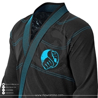 Mawra pour GRACIE – Ensemble d'uniformes d'entraînement de Jiu-Jitsu en coton extensible léger et respirant, 360 g/m², durable, pour adultes