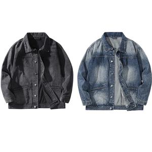 High Quality Men's Winter <b>Denim</b> <b>Jacket</b>-Wholesale Fashion <b>Stretch</b> Eco-Friendly Reversible Breathable with Top Material - Product Image 3