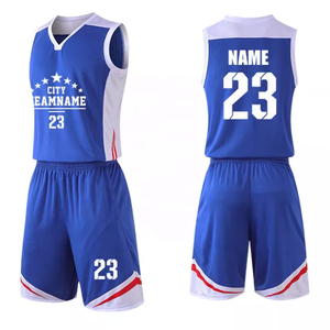 Conjunto de Uniforme de Baloncesto Sublimado Personalizado para Hombres y Jóvenes, Camisetas y Pantalones Cortos de Entrenamiento de Equipo de Tela de Malla Transpirable, Alta Calidad - Product Image 1