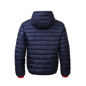 Veste matelassée pour homme de haute qualité avec imprimé de dessin animé, fermeture éclair intégrale, coupe-vent, capuche, polyester/coton rembourré, décontractée pour l'automne - Product Image 5