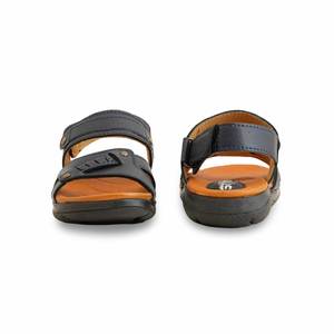 รองเท้าแตะทางการสีน้ำเงินเข้มสำหรับเด็กชาย KD9948 - Product Image 2