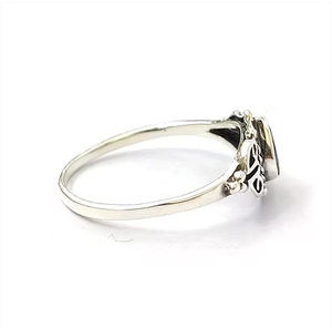 Trendy Citrine <b>Ring</b> (1.6 Grams) <b>Crafted</b> in 925 Sterling Silver Daily & Any Occasional Wear - Product Image 4