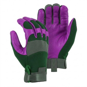 Professional Hand Protection Work <b>Gloves</b> Synthetic Leather Palm Spandex Back Adjustable Wrist Utility <b>Gloves</b> Wholesale 2026 - Product Image 3