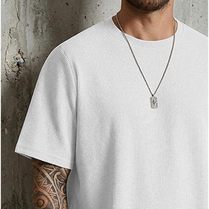 Conjunto de Ropa Urbana para Hombre, Fabricante de Camisetas de Algodón y Pantalones Cortos Cargo, 2 Piezas, Verano, Suministro al por Mayor OEM - Product Image 3