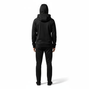 Survêtement de football respirant et à séchage rapide de haute qualité, coupe athlétique confortable en 100 % polyester tricoté avec logo frontal - Product Image 2