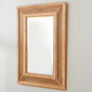 Luxury design rattan <b>mirror</b> hand-<b>crafted</b> <b>mirrors</b> producer supply best quality home accessory - Product Image 2