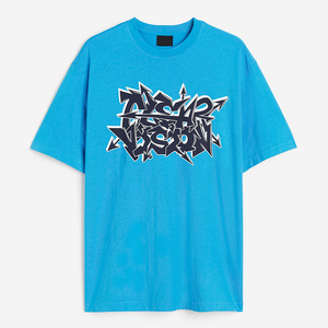 Men Women Oversized Blank Polyester/Cotton Ringer <b>Tee</b> T-Shirt High Quality Made Casual Wear - Product Image 5