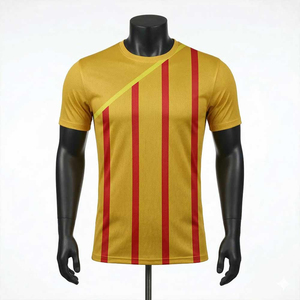 เสื้อยืดแขนสั้นผู้ชายใหม่ ผ้าฝ้าย 100% แห้งเร็ว ปรับแต่งขนาดและสีได้ ลายเรียบ ผลิตในปากีสถาน - Product Image 1